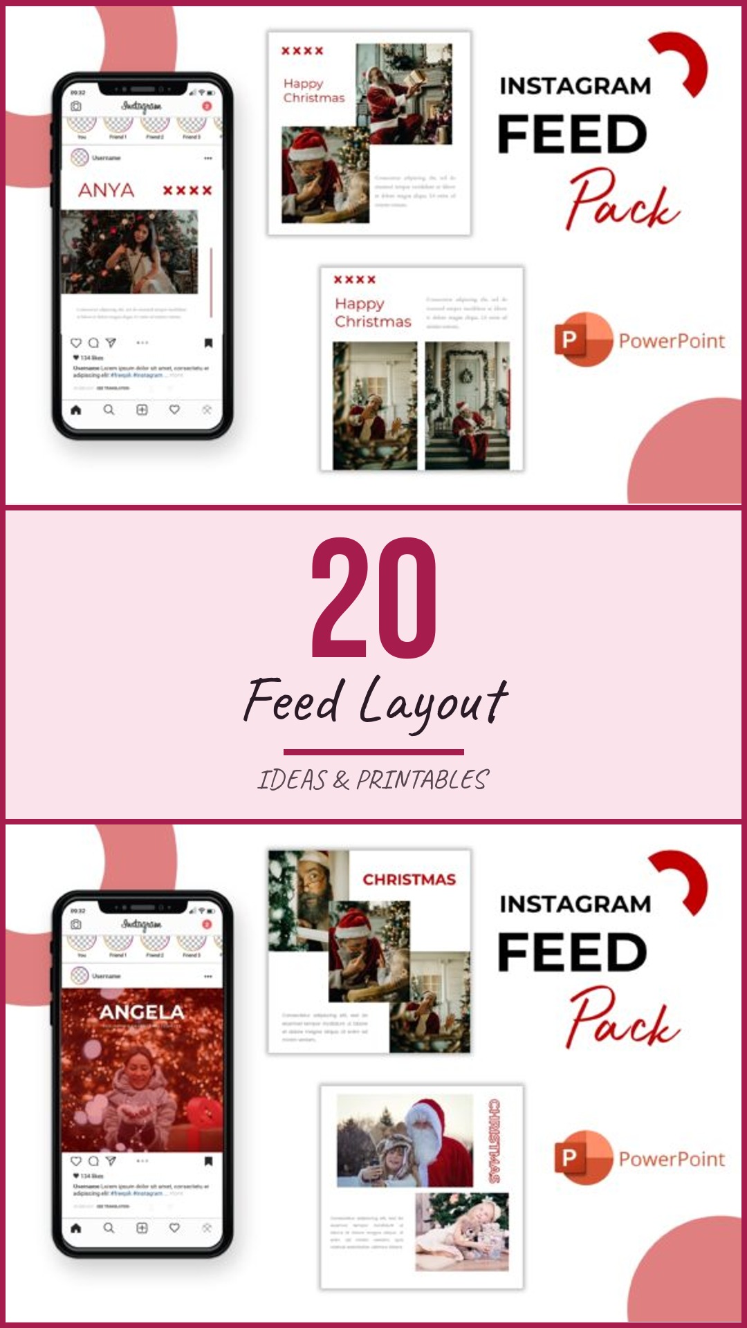 Feed layout collage 2